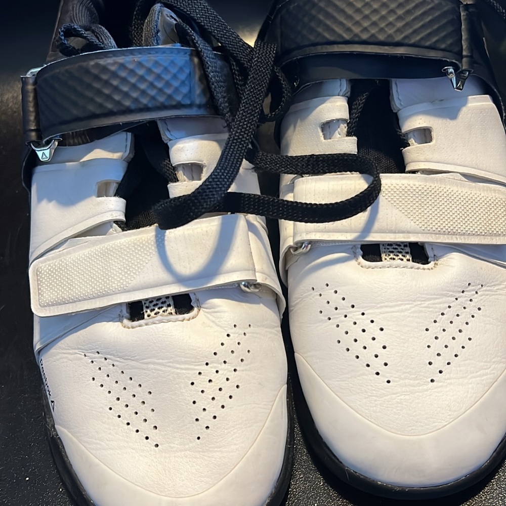 Reebok White and Black Athletic Shoes